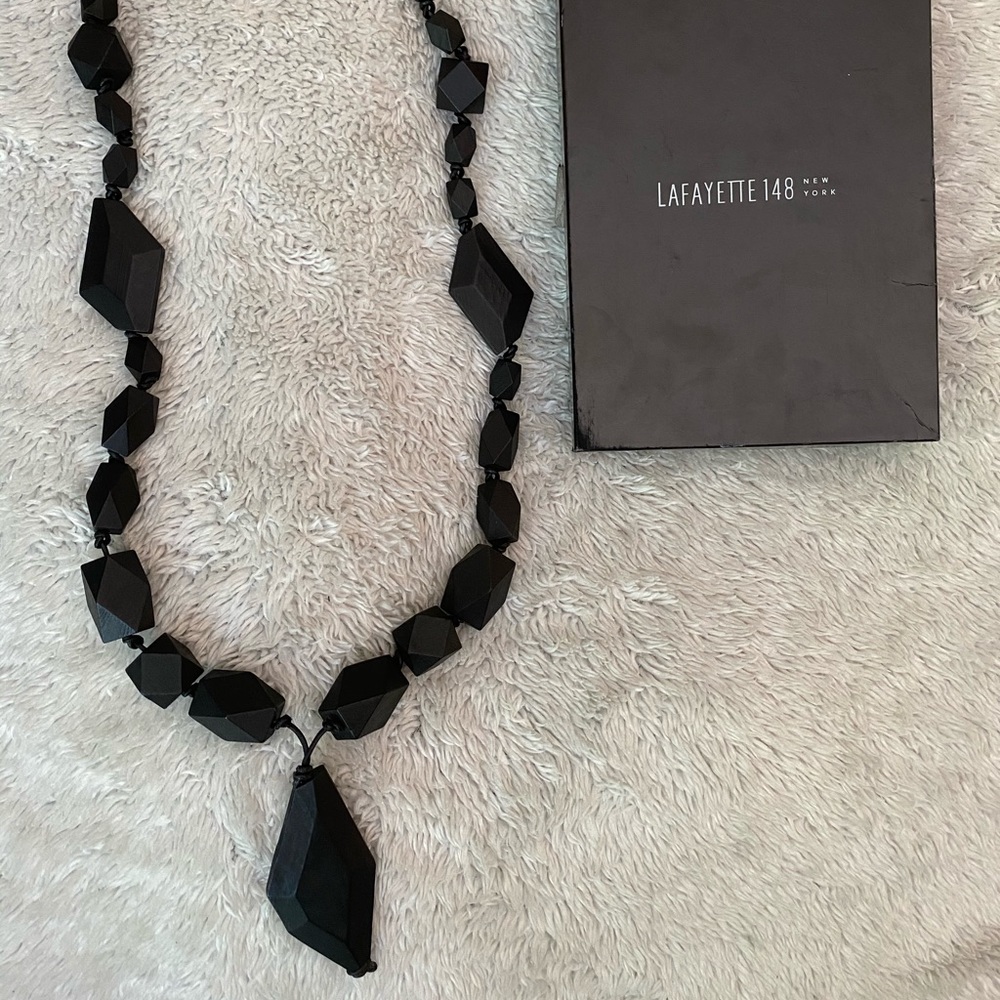 Lafayette 148 Black Necklace